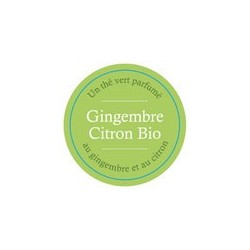 THÉ VERT CARESSES CITRON-GINGEMBRE BIO