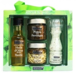 Coffret autour du basilic