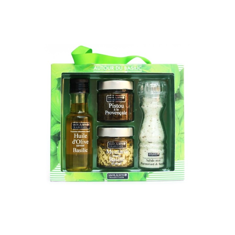 Coffret autour du basilic