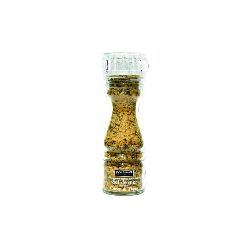 MOULIN SEL SAVEUR CITRON THYM 110G