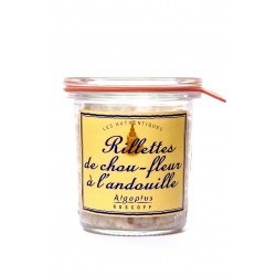 RILLETTE DE CHOU-FLEUR A L'ANDOUILLE 100G