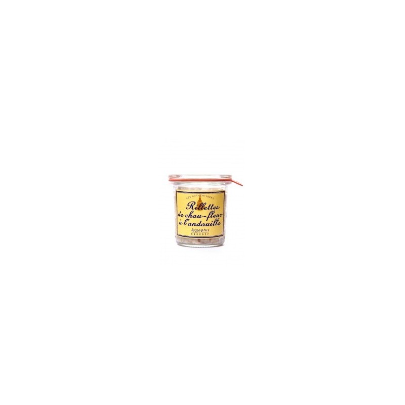 RILLETTE DE CHOU-FLEUR A L'ANDOUILLE 100G