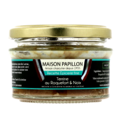 TERRINE AU ROQUEFORT ET NOIX 130G