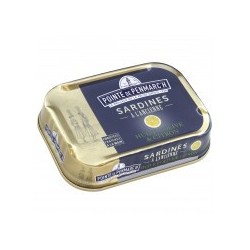 BOITE DE SARDINES A L'ANCIENNE A L'HUILE D'OLIVE ET CITRON