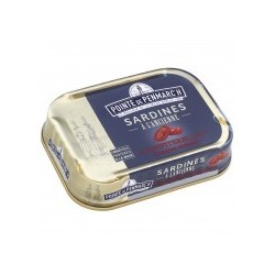 BOITE DE SARDINES A L'ANCIENNE A L'HUILE D'OLIVE ET CONFITERELLES