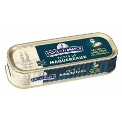FILETS DE MAQUEREAUX MARINES AU SANCERRE 176G