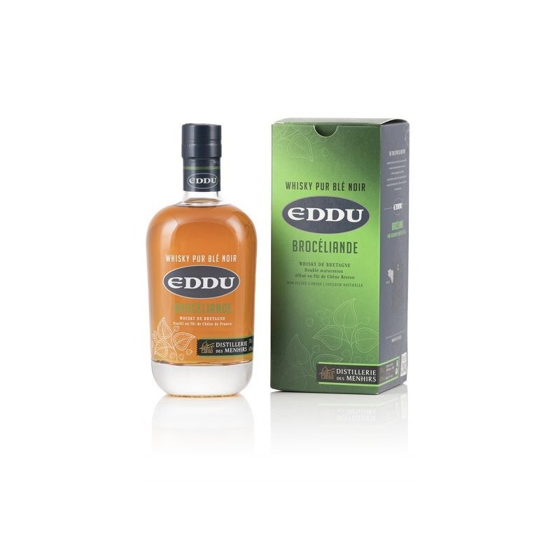 WHISKY EDDU BROCELIANDE DISTILLERIE DES MENHIRS