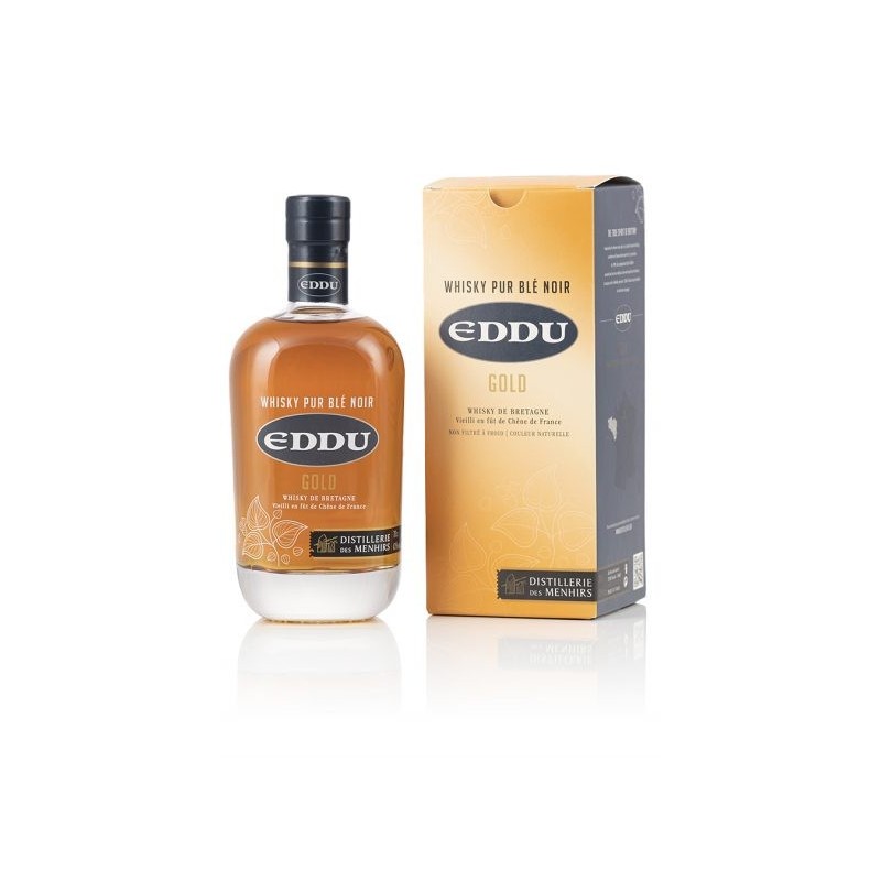 WHISKY EDDU GOLD DISTILLERIE DES MENHIRS