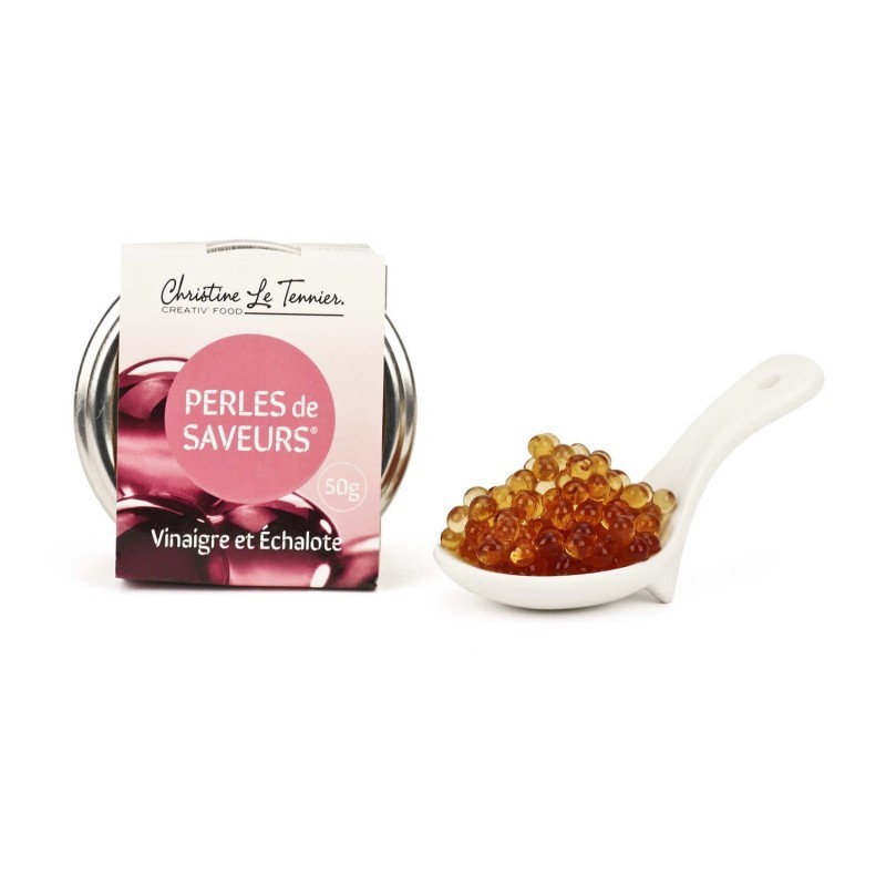 Perles de saveur vinaigre et échalotes
