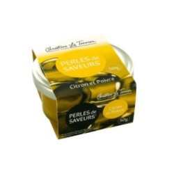 Perles de saveur citron et poivre