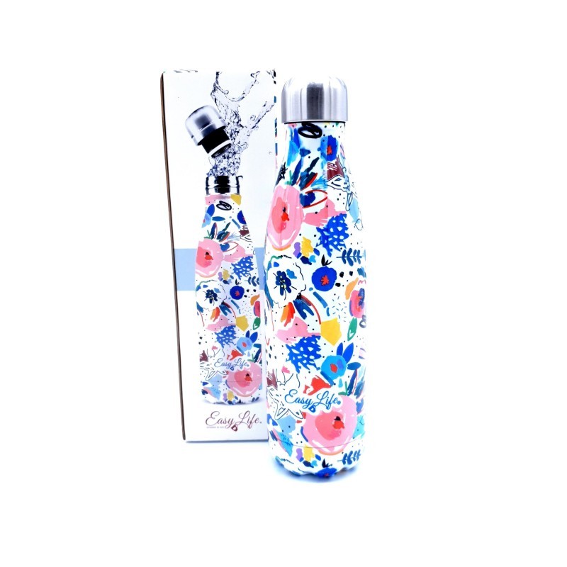 Gourde bouteille isotherme FLOWERS GARDEN