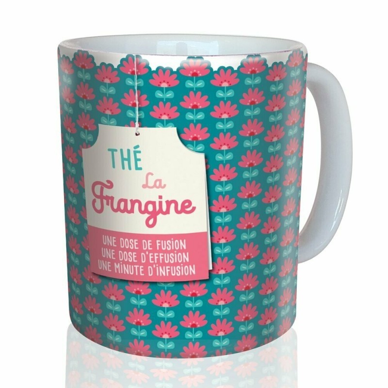 Mug "Thé la frangine" Puce & Nino