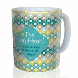 Mug Thé mon frérot Puce & Nino