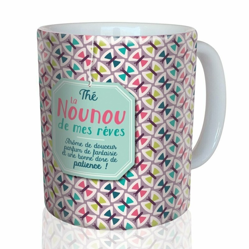 Mug Thé la nounou de mes rêves Puce & Nino