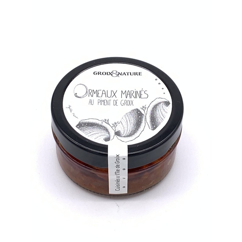 Ormaux marinés au piment de groix
