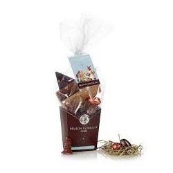 chocolats noirs et laits mendiants 250g (Copie)