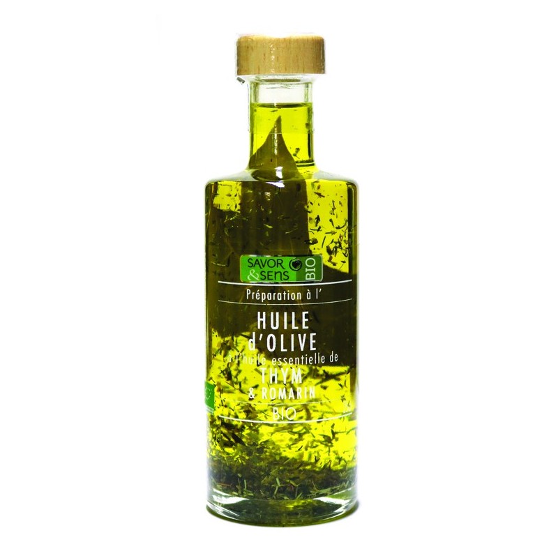 huile olive thym romarin Savor et Sens