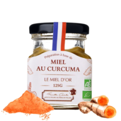 Miel au curcuma 125g