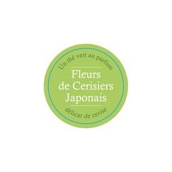 THÉ VERT AROMATISÉ FLEURS DE CERISIERS JAPONAIS LES 100 GRAMMES
