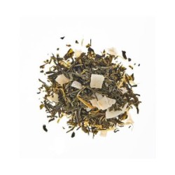 THÉ VERT AROMATISE COCO CÂLINE LES 100 GRAMMES