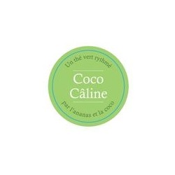 THÉ VERT AROMATISE COCO CÂLINE LES 100 GRAMMES